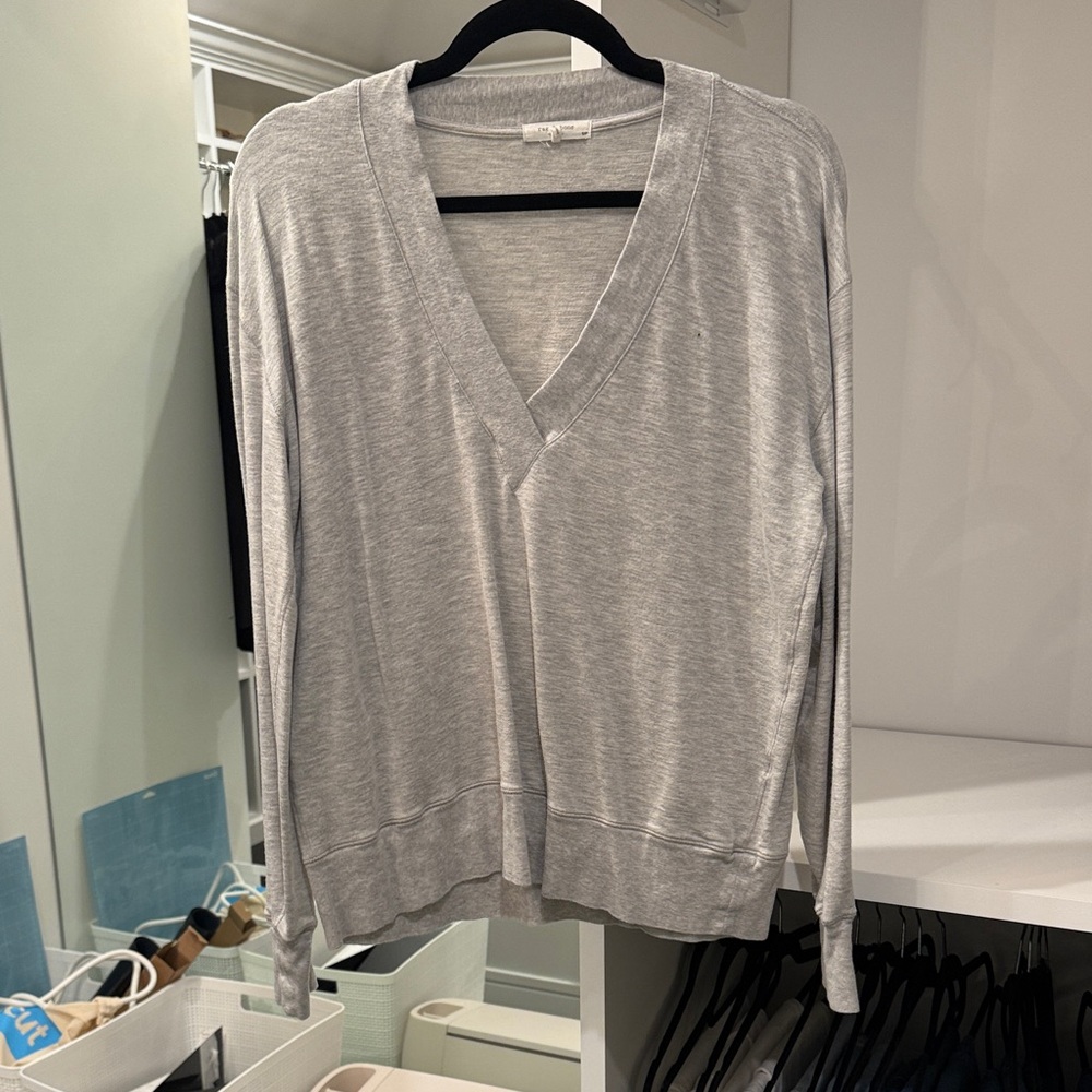 Rag & Bone Light Gray Top
